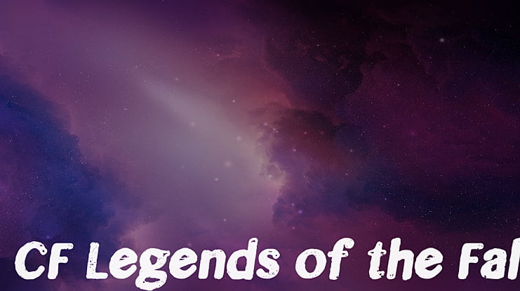 CF Legends of the Fall Font