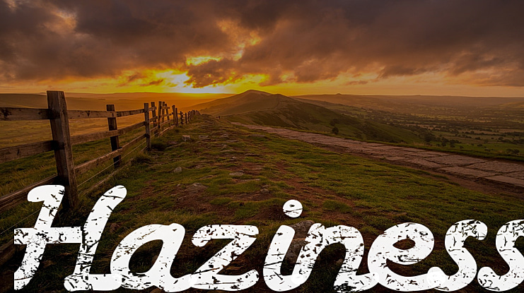 Haziness Font Family