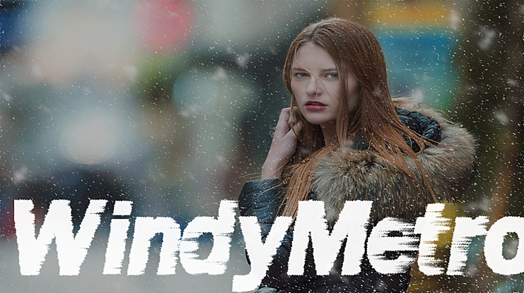 WindyMetro Font