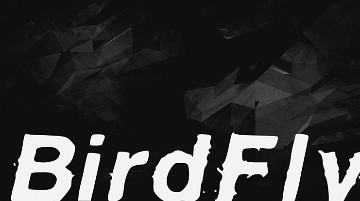 BirdFly Font