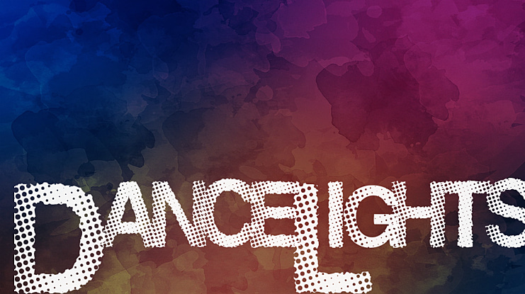 DanceLights Font
