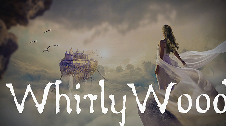 WhirlyWood Font