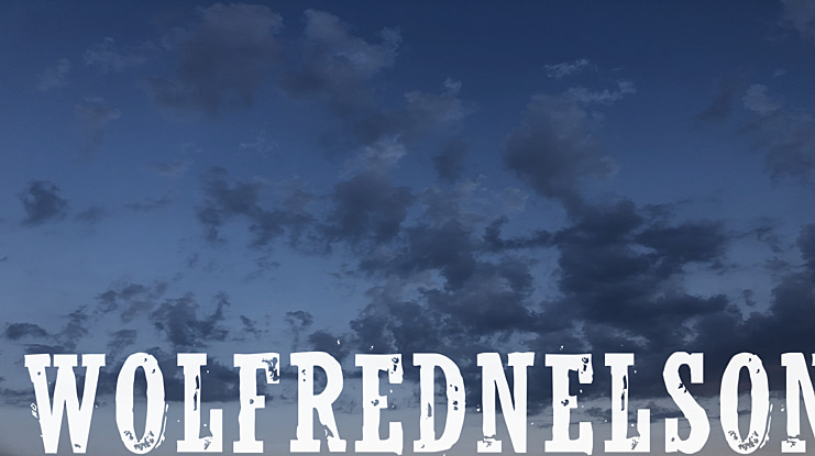 WolfredNelson Font