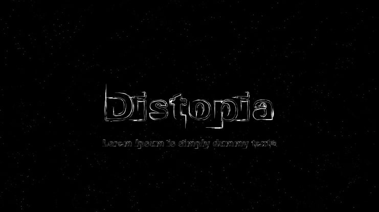 Distopia Font
