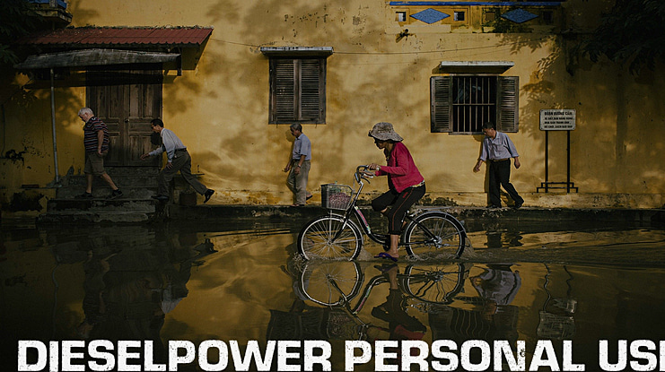 DIESELPOWER PERSONAL USE Font