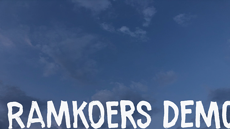 Ramkoers DEMO Font