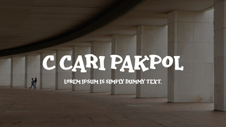 c Cari Pakpol Font