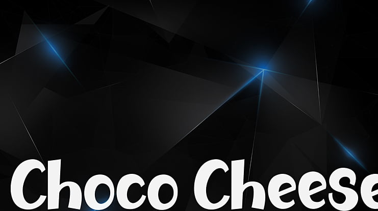 Choco Cheese Font