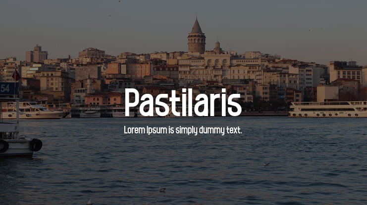 Pastilaris Font
