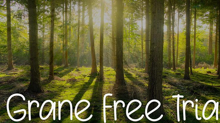 Grane Free Trial Font