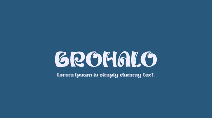 BROHALO Font