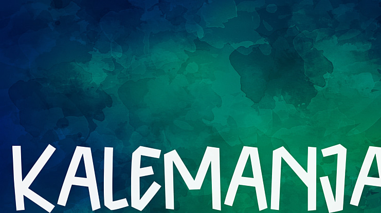 Kalemanja Font