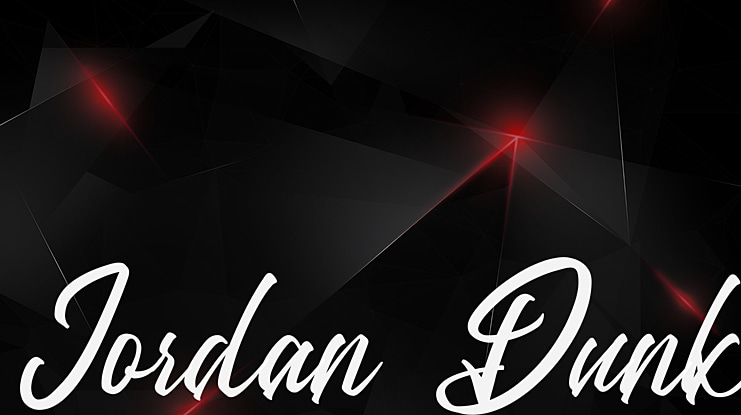 Jordan Dunk Font