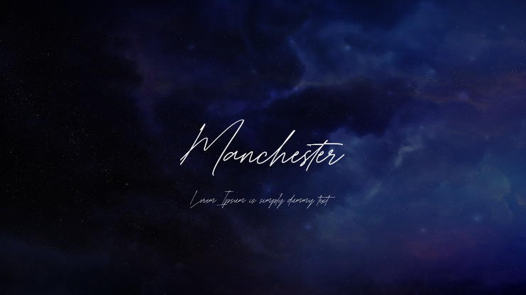 Manchester Font
