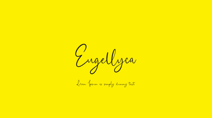 Eugellyca Font