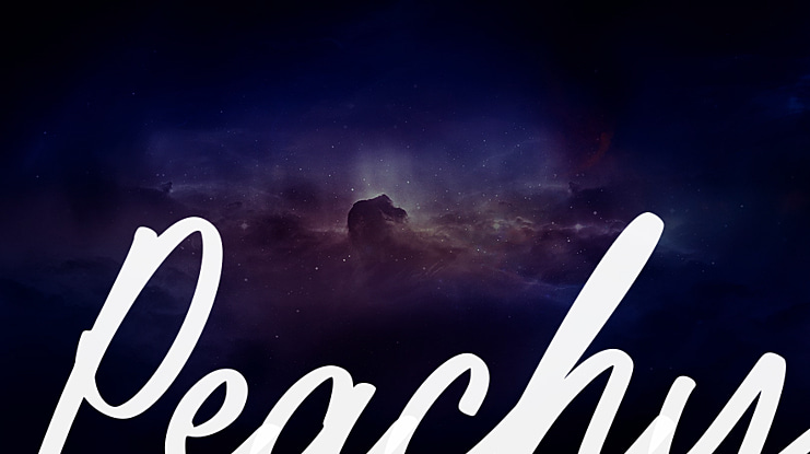 Peachy Font