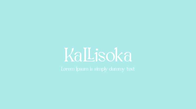 Kallisoka Font