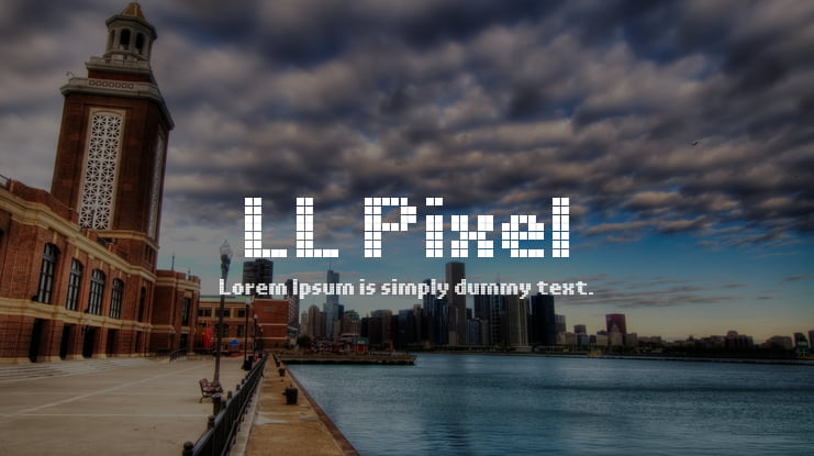 LL Pixel Font