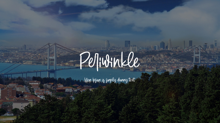 Periwinkle Font