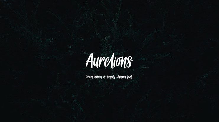 Aurelions Font