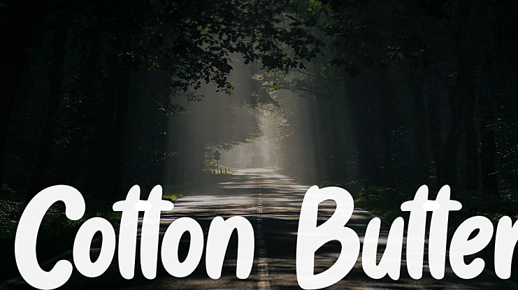 Cotton Butter Font