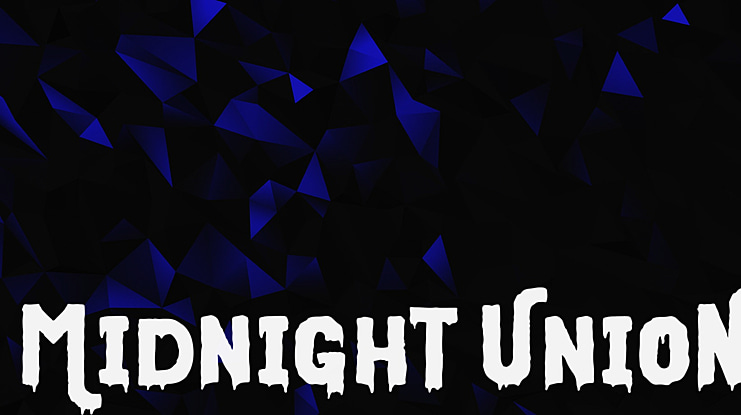 Midnight Union Font