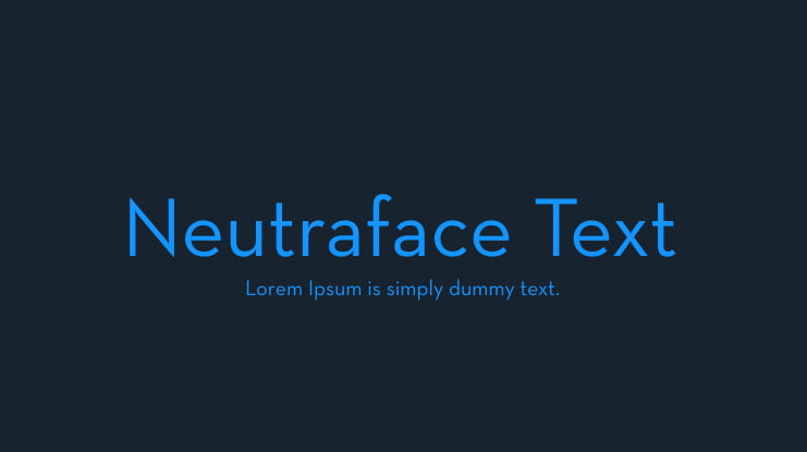 neutra text book font free