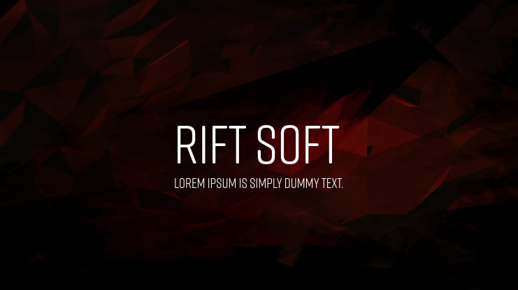 Rift Soft Font Family
