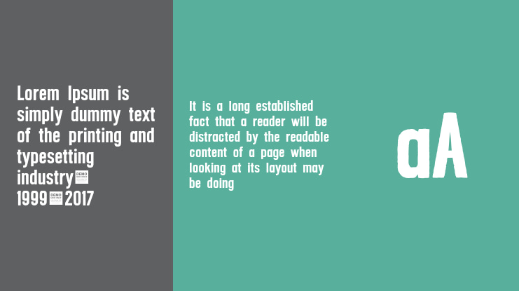 Semi Strong - Demo Font