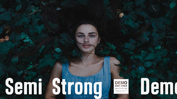 Semi Strong - Demo Font