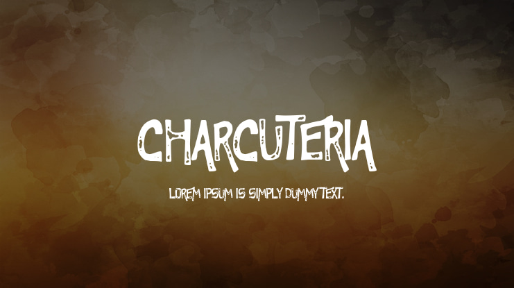 Charcuteria Font