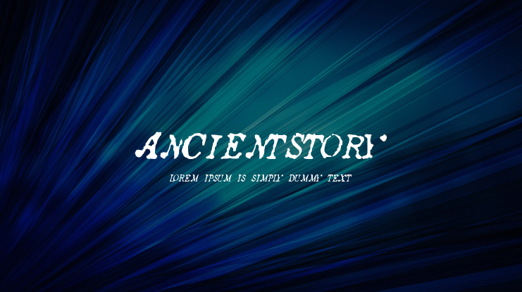AncientStory Font