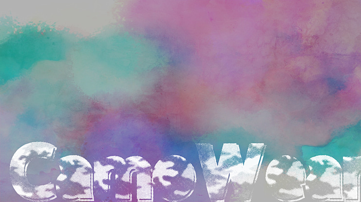 CamoWear Font