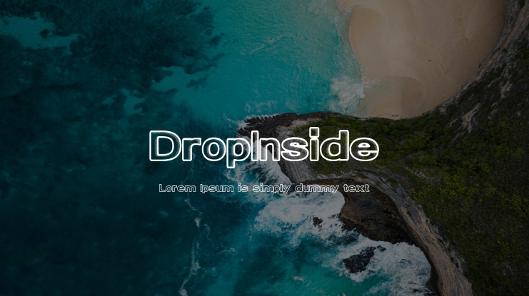 DropInside Font