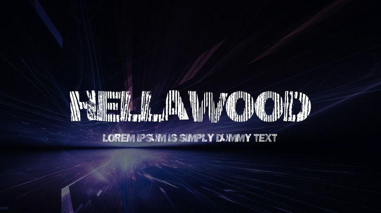 Hellawood Font