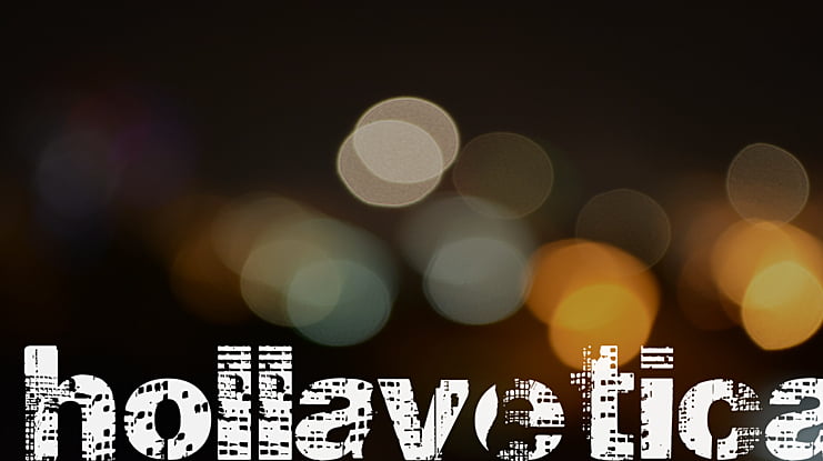 hollavetica Font