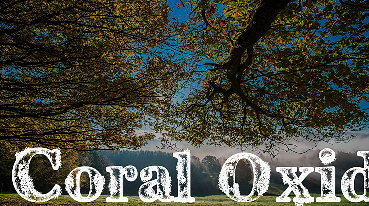 Coral Oxid Font