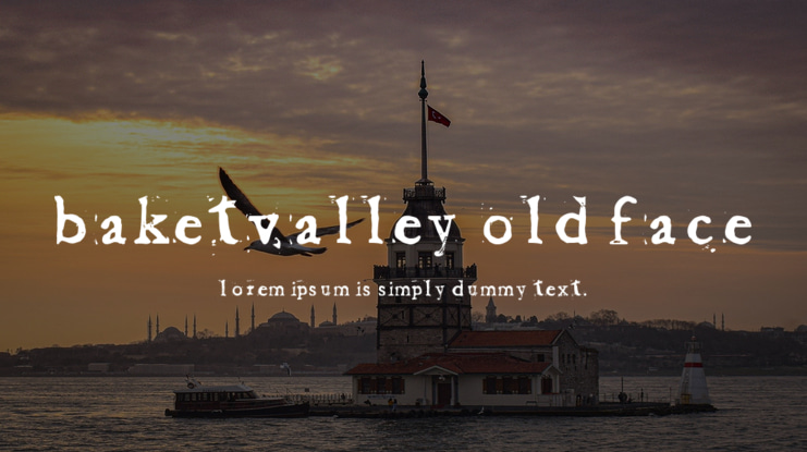 Baketvalley Old Face Font