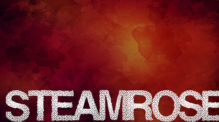 SteamRose Font