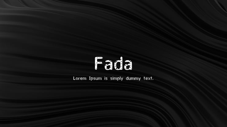 Fada Font