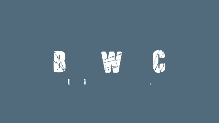 Barb Wire Club Font