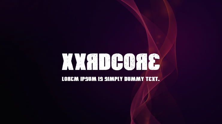 Xxrdcore Font