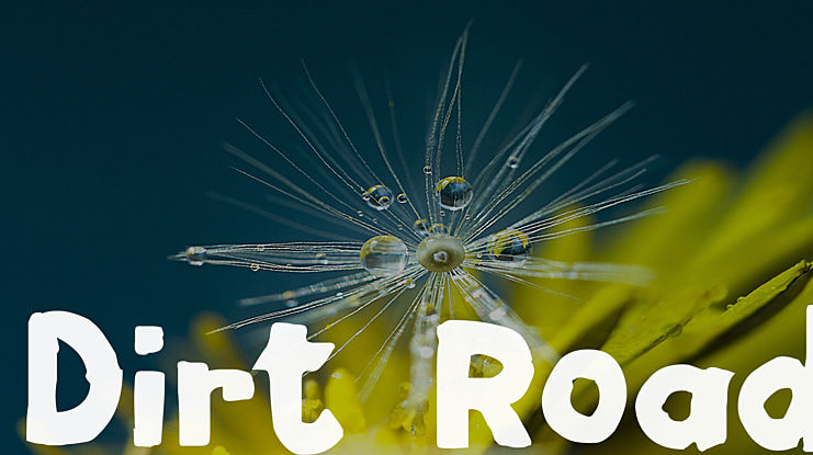 Dirt Road Font