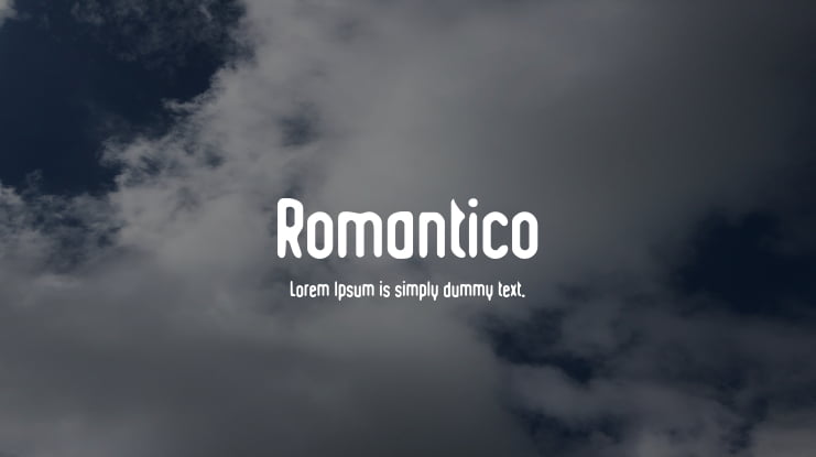 Romantico Font