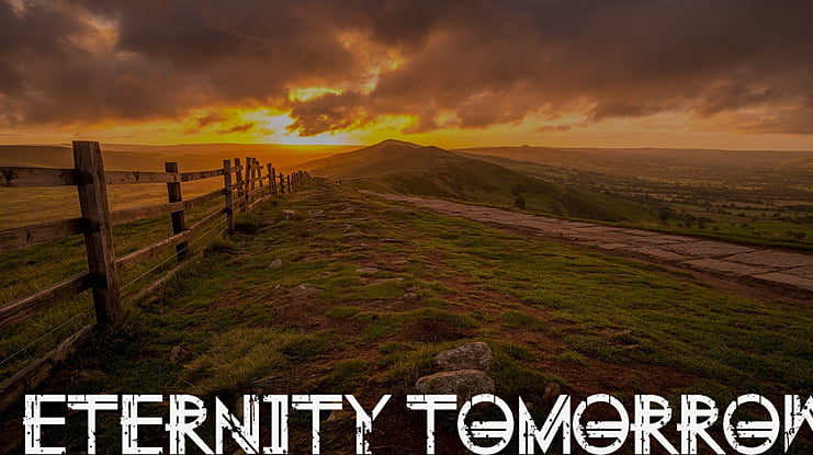 Eternity Tomorrow Font