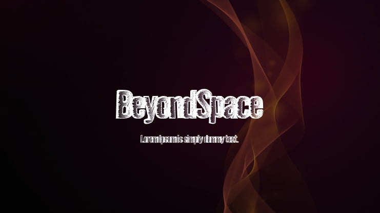 BeyondSpace Font