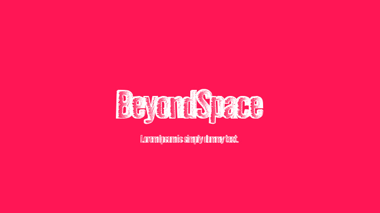 BeyondSpace Font