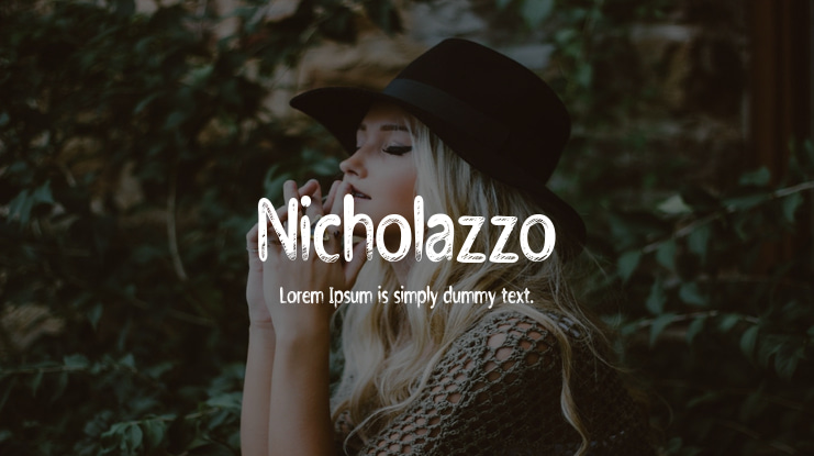 Nicholazzo Font