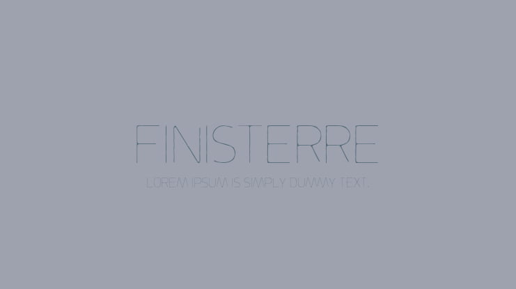 Finisterre Font