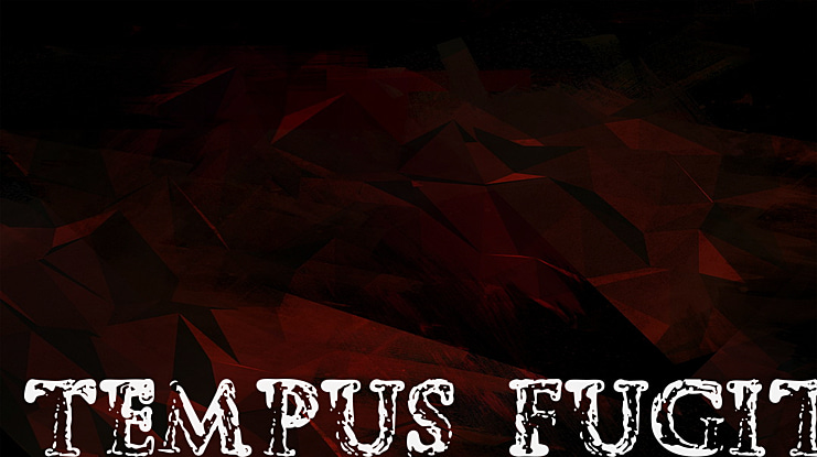 Tempus Fugit Font
